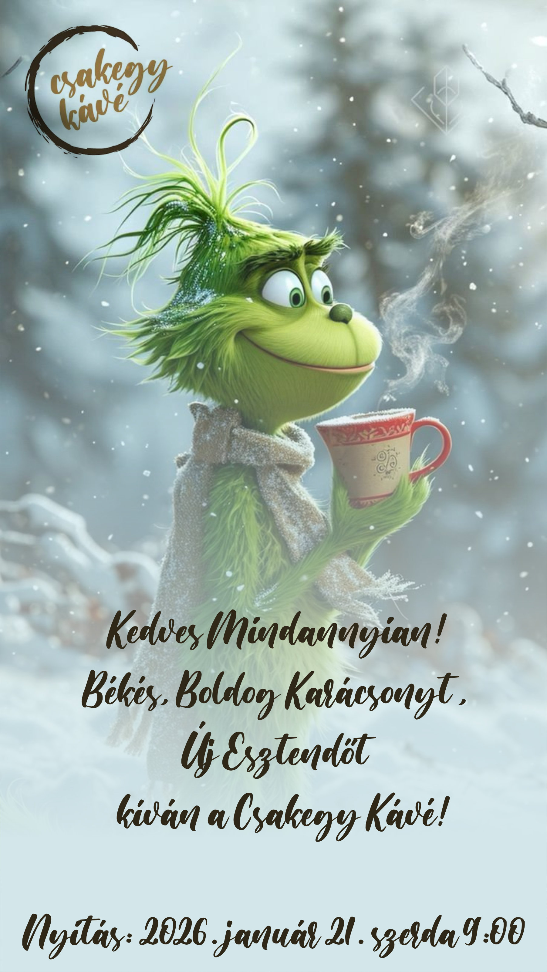 Karácsonyi és Újévi Üdvözlet